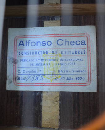 ALFONSO CHECA