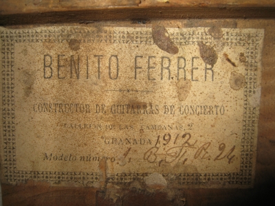 BENITO FERRER