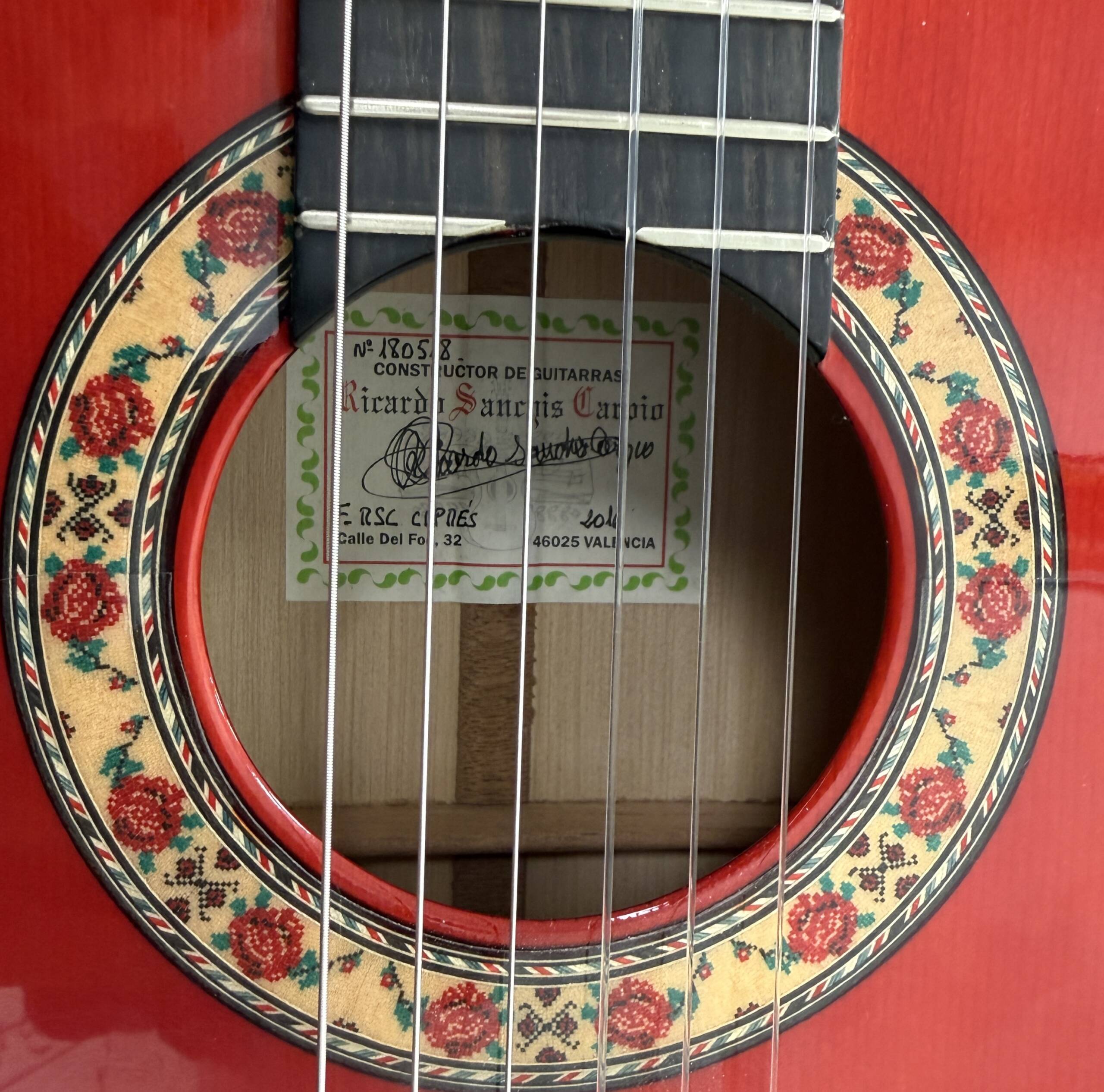 GUITARRA FLAMENCA HERMANOS SANCHIS RSC 2016 - Imagen 7